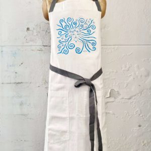 Blue Goddess Apron